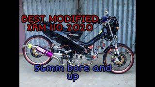 BEST MODIFIED XRM 110cc 2020 Thai and touring set up [upl. by Inahpets918]