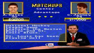 NHL 94 quotGame of the Nightquot Bruins  Blues quotRegular Season Gamequot Feb 18 1994 [upl. by Merla879]