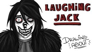 LAUGHING JACK  Draw My Life Creepypasta [upl. by Eniawd]