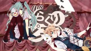 Vocaloid Duet Hatsune Miku and Kagamine LenKarakuri Pierrot [upl. by Iknarf]