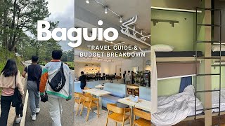 3D2N BAGUIO StepbyStep TRAVEL amp BUDGET GUIDEðŸƒâ„ï¸ Jett Alejo [upl. by Eimerej]