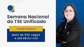 Esquadrão Semana Nacional do TSE Direito Eleitoral  Prof Márcia Peixoto [upl. by Radnaxela]