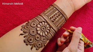 Eid special mehndi designs front hand  mehandi ka design mehandi design  mehndi ke design  mehndi [upl. by Atilal]