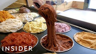 Stretchy Ice Cream Is Made With A 500YearOld Technique [upl. by Ramey]