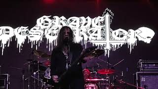 Grave Desecrator  vip station  são Paulo  outubro 2023 black metal live show ao vivo1 [upl. by Brocklin]