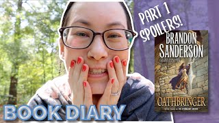 Oathbringer Part 1 Reading Vlog Book Diary [upl. by Honan501]