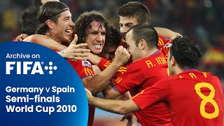 FULL MATCH Germany vs Spain 2010 FIFA World Cup [upl. by Dlanod]