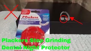 ✅ How To Use Plackers Stop Grinding Dental Night Protector Review [upl. by Georgy]