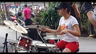 milik siapakah gadis inisentuhan buskers ft kim herrin cover sudirman [upl. by Mendez951]