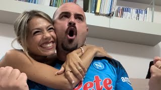 RIBALTATA MA CHE SOFFERENZA NAPOLIPARMA 21  LIVE REACTION TIFOSI NAPOLETANI [upl. by Sklar392]