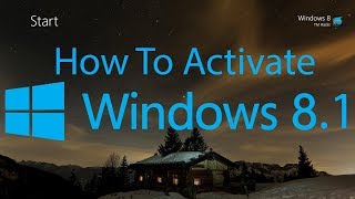 How to activate windows 81 pro build 9600 permanently rungrinhinfo [upl. by Gussy]