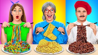 Me vs Grandma Cooking Challenge  Kitchen Gadgets and Parenting Hacks by Multi DO Challenge [upl. by Eanrahs]