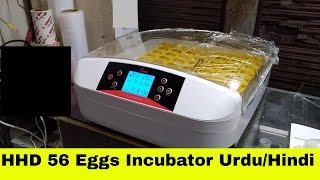 56 eggs HHD Automatic incubator Information UrduHindi [upl. by Iadrahc]