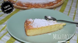 MIGLIACCIO NAPOLETANO di CARNEVALE  CARNIVAL NAPOLETAN cake recipe [upl. by Robillard]