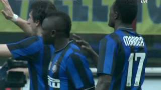 INTER vs ATALANTA 31 MARIGA 24042010 HD [upl. by Arac797]