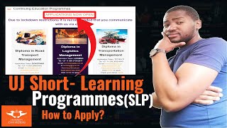 How to apply for Short courses at UJ  How to apply for bridging courses at UJ  UJ CEP Programmes [upl. by Nitfa]