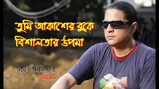 Sorolotar protima  Tumi Akasher Buke  সরলতার প্রতিমা  তুমি আকাশের বুকে  Khalid  travel N music [upl. by Ronym]