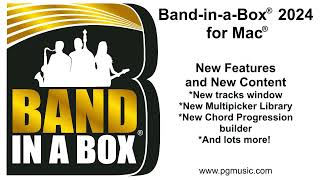 BandinaBox® 2024 for Mac® Over 50 New Features and Enhancements [upl. by Mingche]