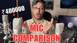 Mic Comparison  ₹10000 vs ₹400000 [upl. by Meuse]