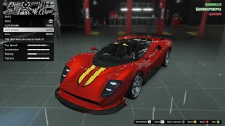 Lampadati Tigon Customization  GTA 5 Online [upl. by Asiuqram297]