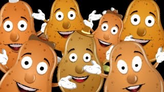 One Potato  Potato Song  Nursery Rhyme for Kids  Video for Children [upl. by Taka]