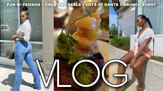 VLOG  Taking IG Pics  Brunch Event  Hanging w Amirah  Rants  Dinners w Friends  Maya Galore [upl. by Jillayne]