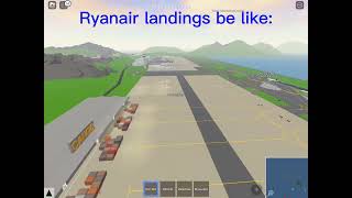 Ryanair Landings be like [upl. by Eisac927]