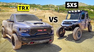 Beto OnDGas’s 2dr RAM TRX vs Polaris NorthStar UTV  THIS vs THAT OffRoad [upl. by Feeney213]