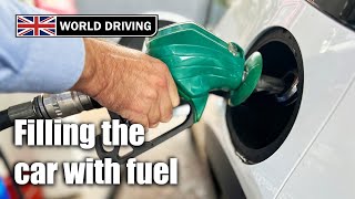 How To Fill Up a Car with Fuel petrol  diesel UK [upl. by Abey315]