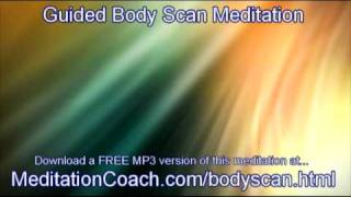 10 Minute Guided Body Scan Meditation from The Meditation Coach [upl. by Leissam]