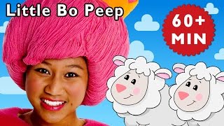 Little Bo Peep  More  Nursery Rhymes from Mother Goose Club [upl. by Autrey]