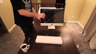 iMac 215 Core i3 Unboxing amp Overview  Macro Close Ups [upl. by Phyl176]