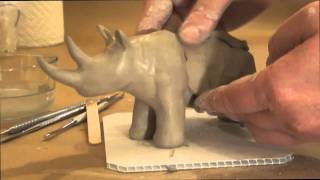 Making a Simple Animal out of Clay [upl. by Nuahs]