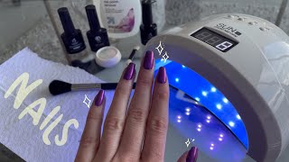 ASMR  Paint nails with me 💅🏻 nail filing tapping counting [upl. by Ellerahc981]