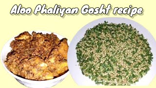 Aloo Phaliyan RecipePhaliyan Gosht recipeHow to make Chicken PhaliyaAlo phaliyan banana ka tarika [upl. by Arlen]