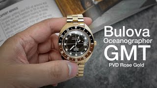 Hands on with the NEW Bulova Oceanographer GMT  The golden choice of GMT Watches [upl. by Muriel]