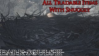 Dark Souls 3  All Tradeable Items With The Crows Item Locations In Description [upl. by Hsepid]