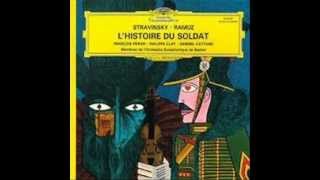 Igor Stravinskij CF Ramuz  LHistoire du Soldat avec F Périer P Clay et G Cattand [upl. by Janela]