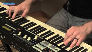 Hammond SK188 Portable PianoOrgan Demo at GearFest 13  Sweetwater Sound [upl. by Wie457]