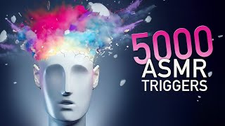 ASMR 5000 TRIGGERS Ear to Ear Tingle Satisfaction for People with Short Attention Span  NO TALKING [upl. by Martel]