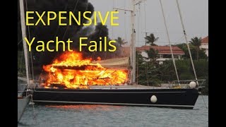 Epic YACHT FAILS 2018 Boat Crash and Fire Compilation [upl. by Tniassuot]