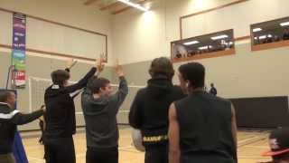 Spike Contest  2014 BC Boys High School Volleyball Championships [upl. by Wincer742]