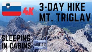 Slovenias best Hike  3day  MtTriglav  Via Ferrata  Alps Peak  Bled to Bohinj to Vršič Pass [upl. by Nyletak]