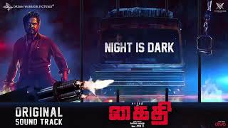 Kaithi Night is dark BGMkarthi Lokesh kanagarajkaithi bgmsam cs [upl. by Ellenaej]