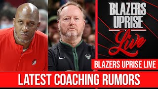 Latest Rumors on Billups Budenholzer Suns Lakers amp More  Blazers Uprise Live [upl. by Mert]