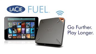 LaCie FUEL Portable Wireless Storage for iPad® iPhone® and Mac® [upl. by Surtimed]