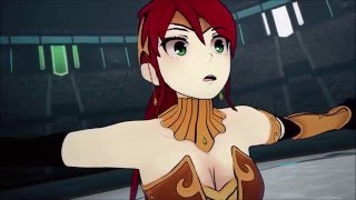 Vytal Festival Finals Penny Polendina vs Pyrrha Nikos amp Ruby Rose vs Mercury Black RWBY Volume 3 [upl. by Otreblide]