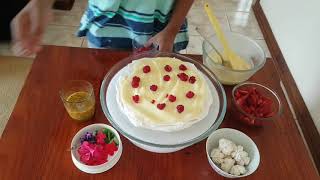 Pavlova  recipe and tutorial🍓🌹 [upl. by Hardi]