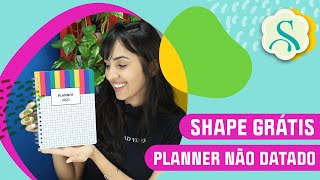 Como Fazer Um Planner  DIY Fácil com Molde e PDF Grátis [upl. by Arlene]