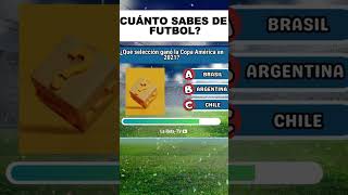 Cuánto Sabres de Futbol futbol juegodetrivia generalknowledge trivial [upl. by Amle]